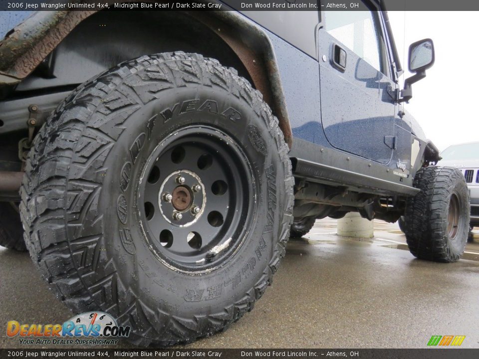 2006 Jeep Wrangler Unlimited 4x4 Midnight Blue Pearl / Dark Slate Gray Photo #16