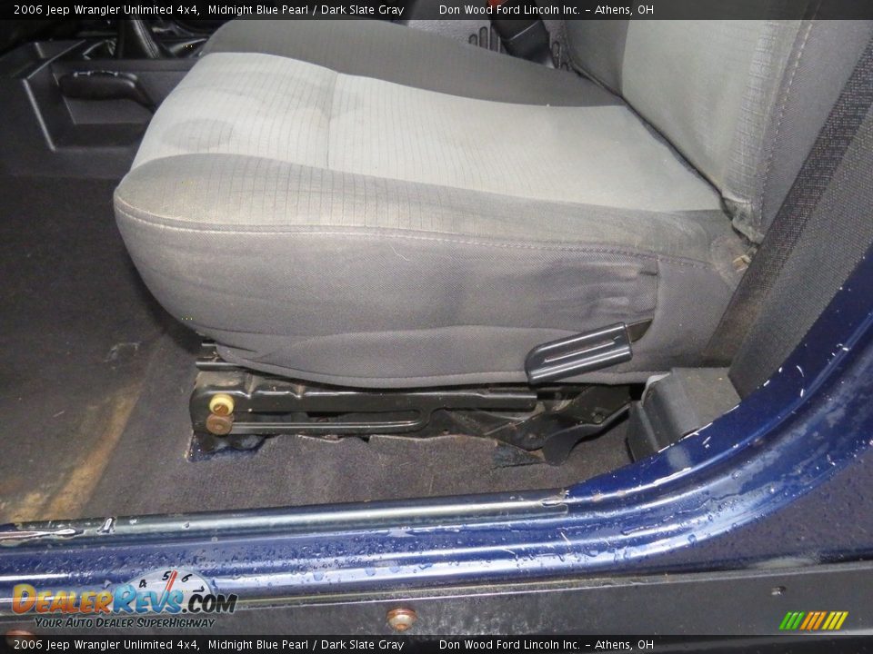 2006 Jeep Wrangler Unlimited 4x4 Midnight Blue Pearl / Dark Slate Gray Photo #18