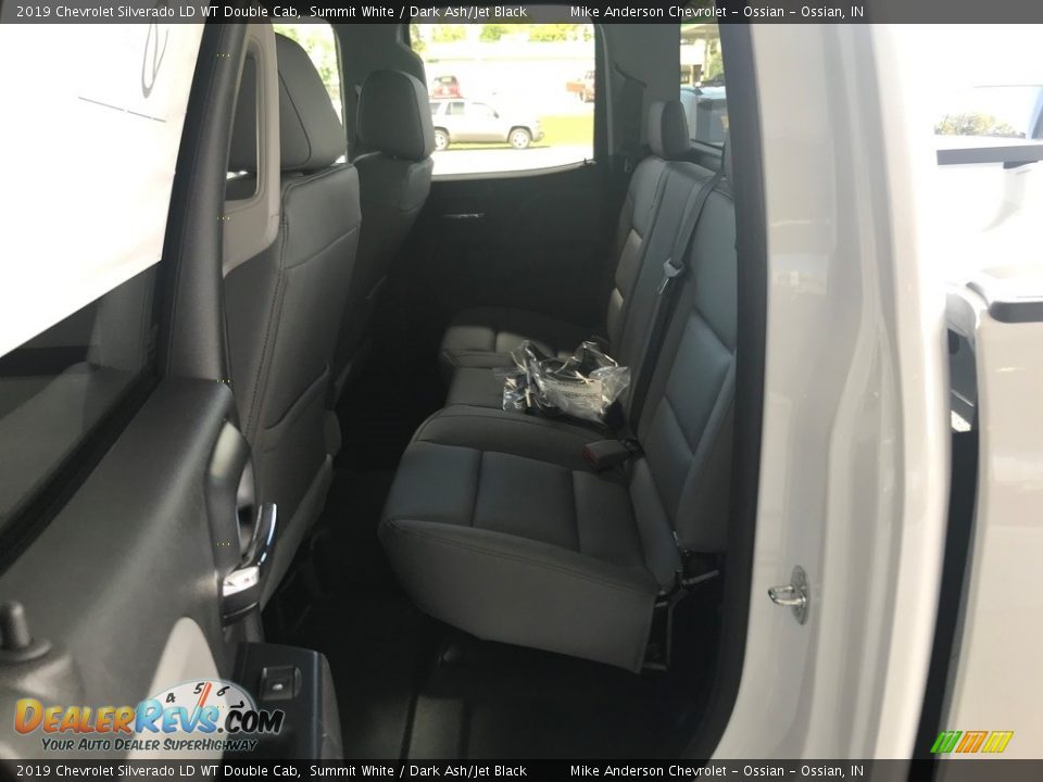 2019 Chevrolet Silverado LD WT Double Cab Summit White / Dark Ash/Jet Black Photo #9