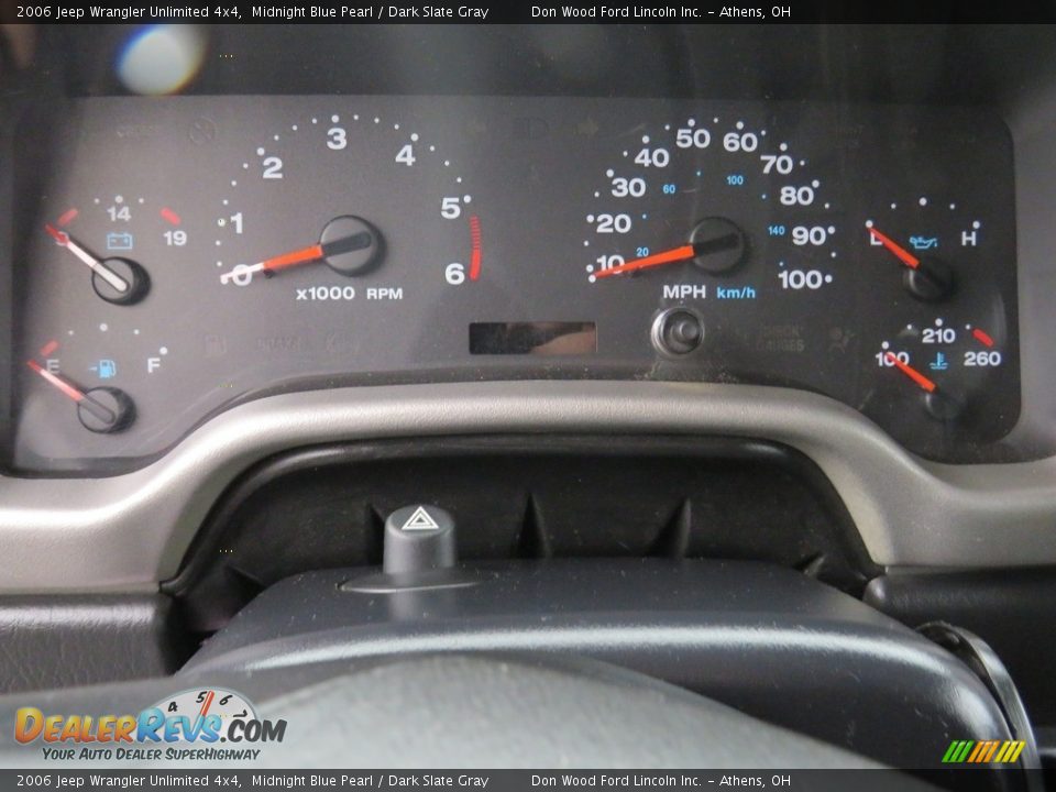 2006 Jeep Wrangler Unlimited 4x4 Midnight Blue Pearl / Dark Slate Gray Photo #24
