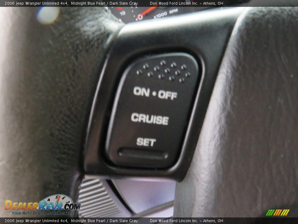 2006 Jeep Wrangler Unlimited 4x4 Midnight Blue Pearl / Dark Slate Gray Photo #25