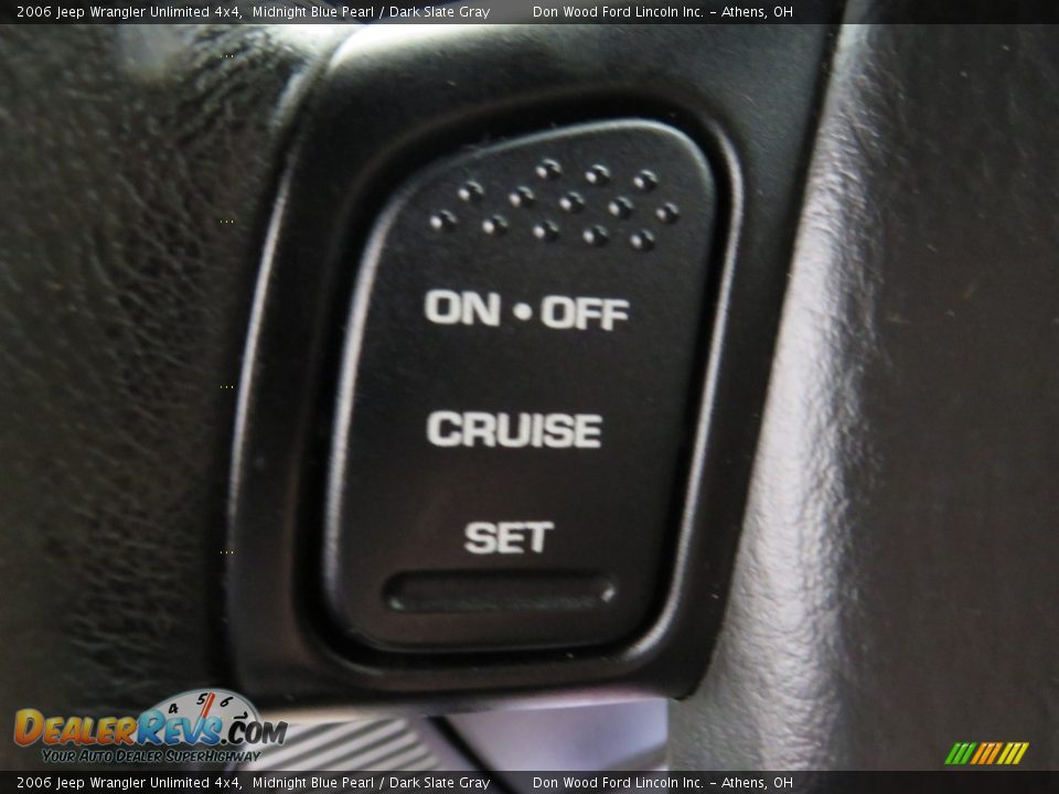 2006 Jeep Wrangler Unlimited 4x4 Midnight Blue Pearl / Dark Slate Gray Photo #27