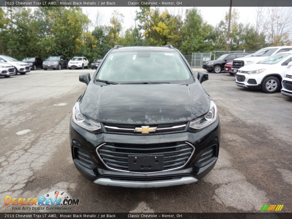 2019 Chevrolet Trax LT AWD Mosaic Black Metallic / Jet Black Photo #2