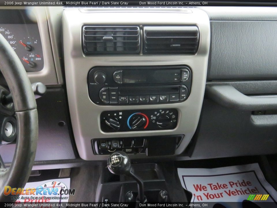 2006 Jeep Wrangler Unlimited 4x4 Midnight Blue Pearl / Dark Slate Gray Photo #30