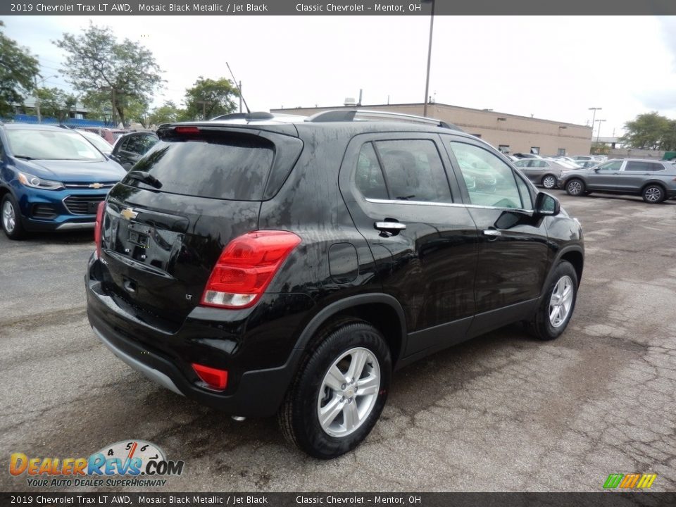 2019 Chevrolet Trax LT AWD Mosaic Black Metallic / Jet Black Photo #4