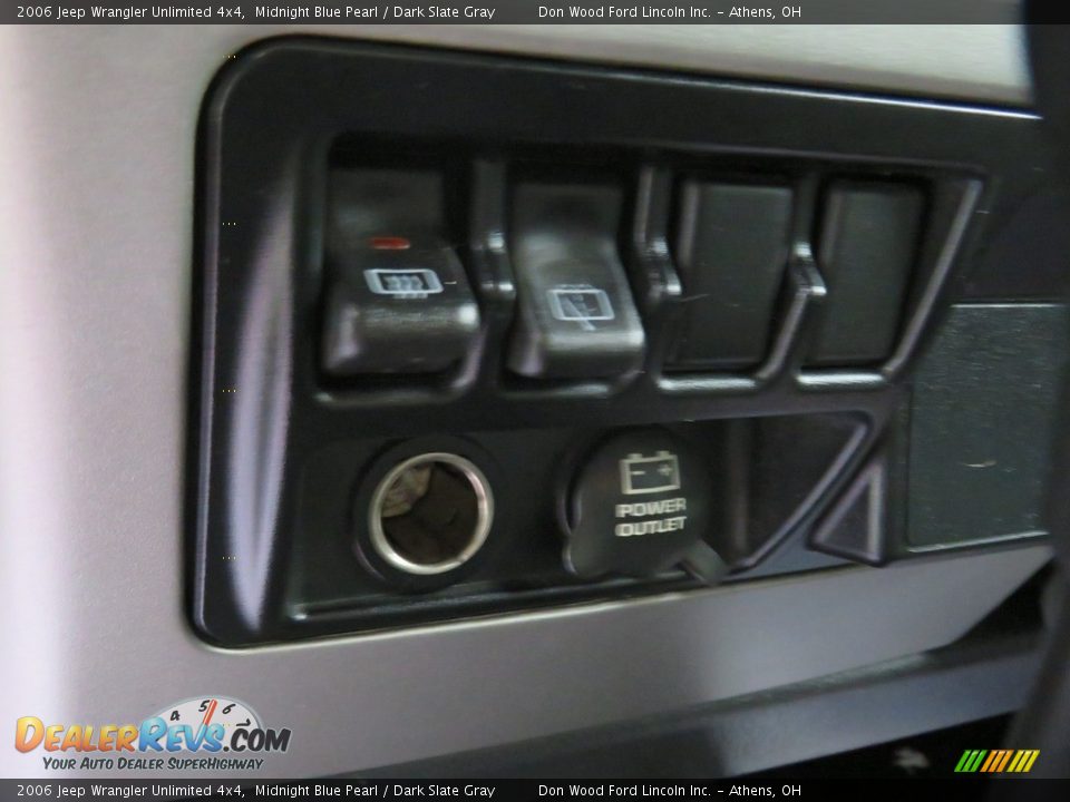2006 Jeep Wrangler Unlimited 4x4 Midnight Blue Pearl / Dark Slate Gray Photo #32