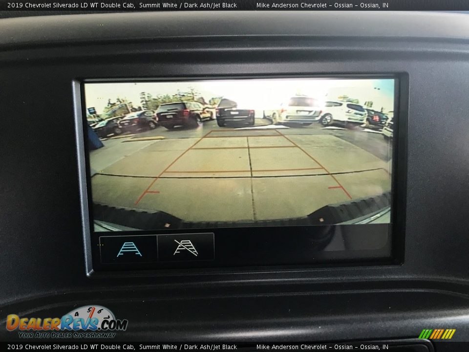 2019 Chevrolet Silverado LD WT Double Cab Summit White / Dark Ash/Jet Black Photo #19