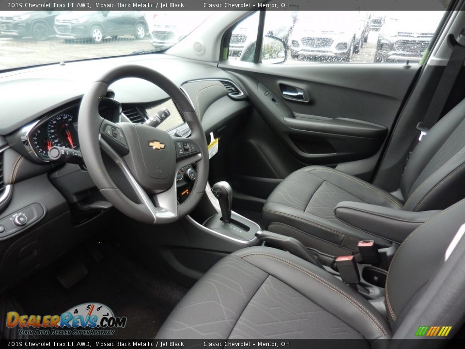 2019 Chevrolet Trax LT AWD Mosaic Black Metallic / Jet Black Photo #6