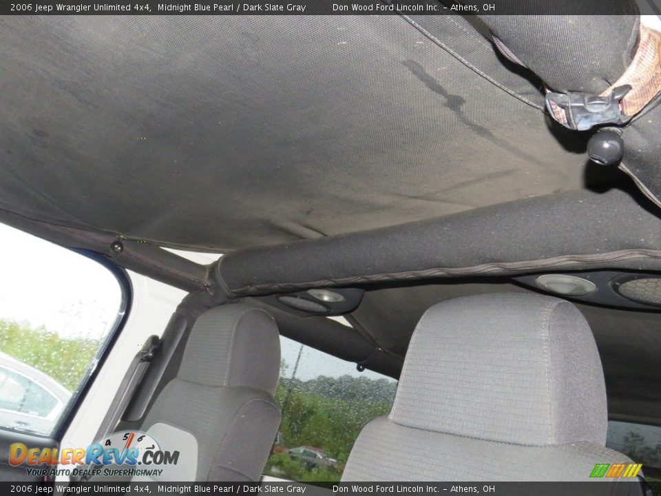 2006 Jeep Wrangler Unlimited 4x4 Midnight Blue Pearl / Dark Slate Gray Photo #33