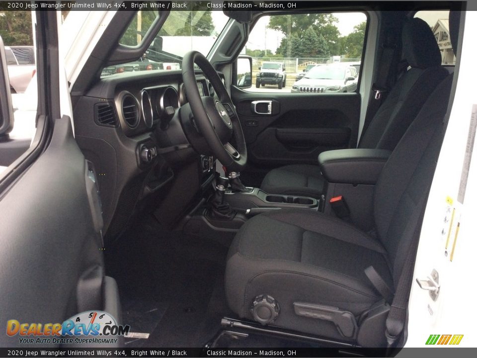 2020 Jeep Wrangler Unlimited Willys 4x4 Bright White / Black Photo #11