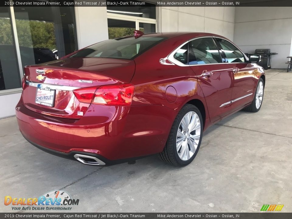 2019 Chevrolet Impala Premier Cajun Red Tintcoat / Jet Black/­Dark Titanium Photo #3