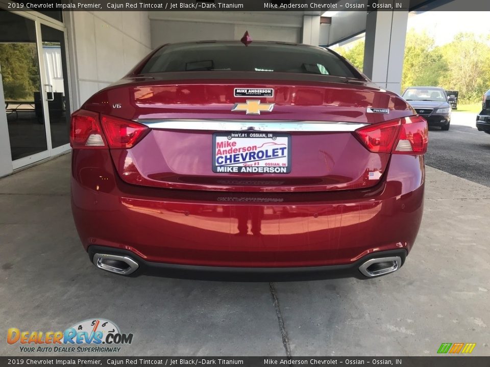 2019 Chevrolet Impala Premier Cajun Red Tintcoat / Jet Black/­Dark Titanium Photo #4