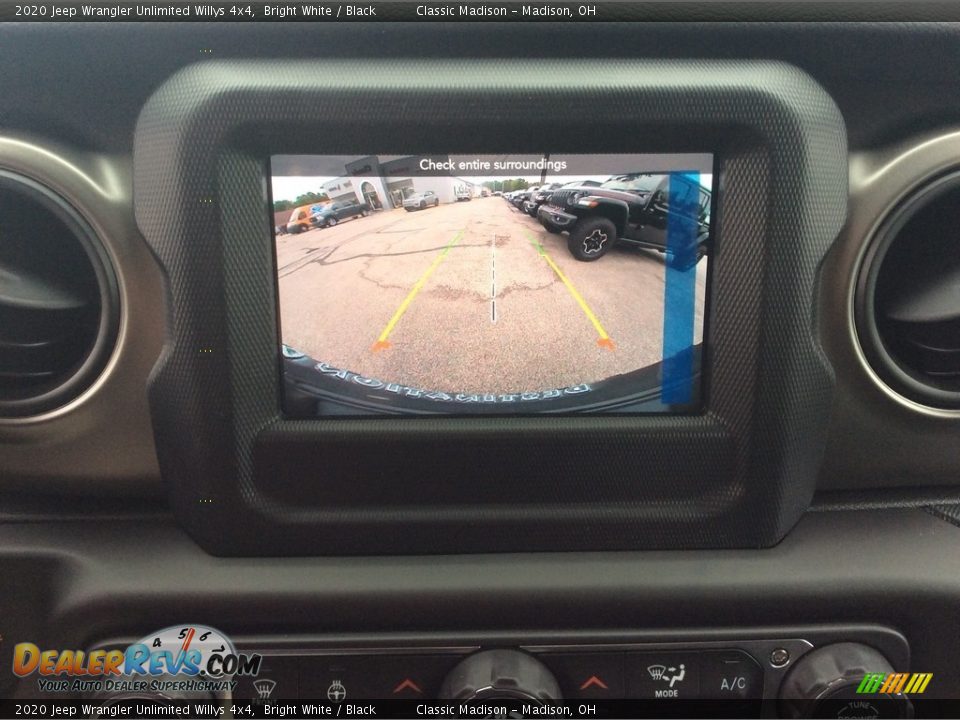 2020 Jeep Wrangler Unlimited Willys 4x4 Bright White / Black Photo #15