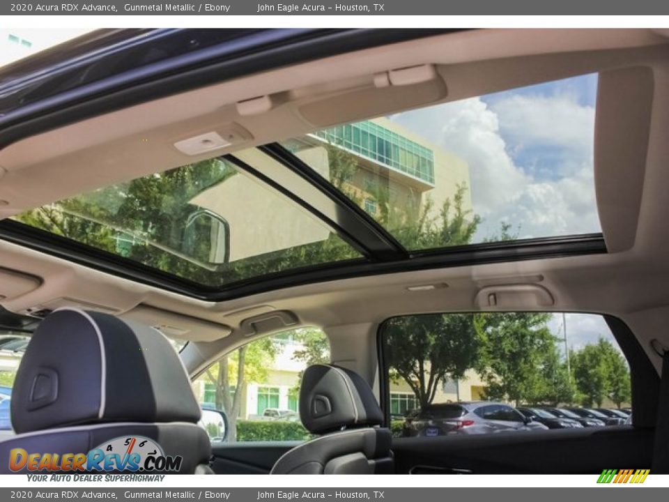 2020 Acura RDX Advance Gunmetal Metallic / Ebony Photo #14