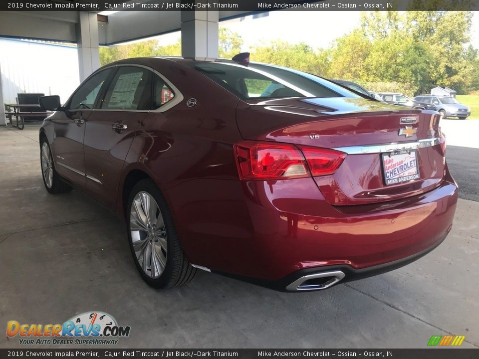 2019 Chevrolet Impala Premier Cajun Red Tintcoat / Jet Black/­Dark Titanium Photo #5