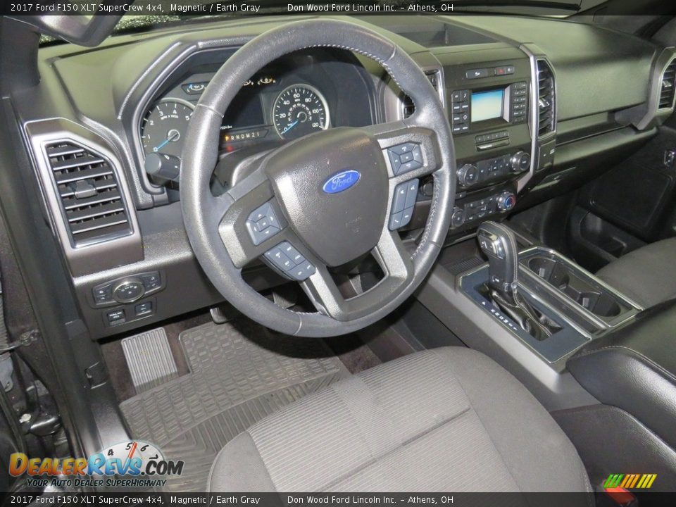 2017 Ford F150 XLT SuperCrew 4x4 Magnetic / Earth Gray Photo #19