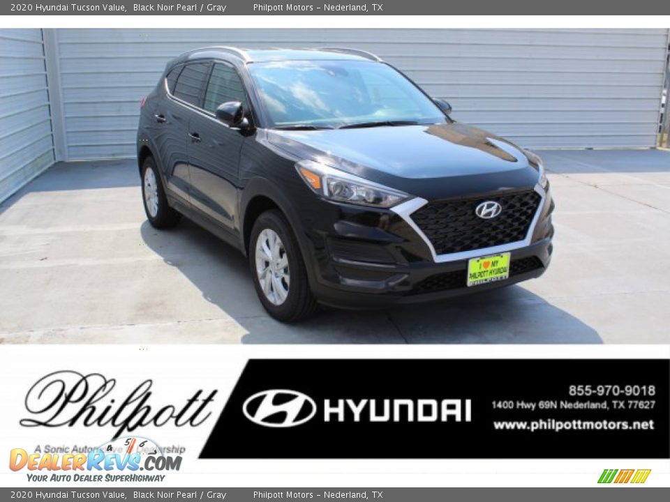 2020 Hyundai Tucson Value Black Noir Pearl / Gray Photo #1