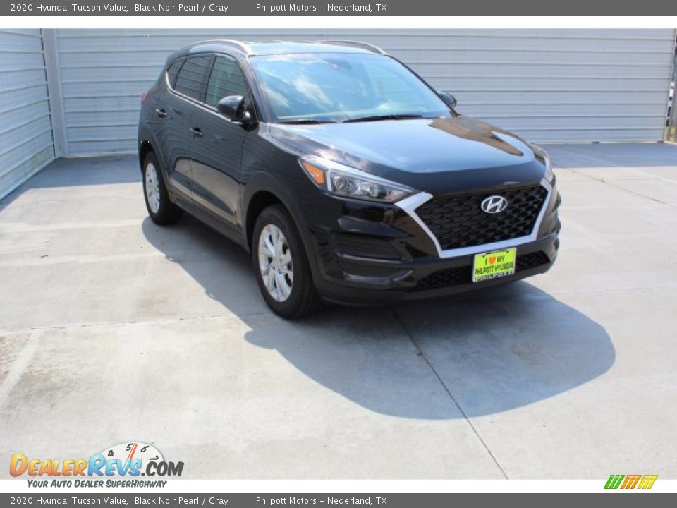 2020 Hyundai Tucson Value Black Noir Pearl / Gray Photo #2