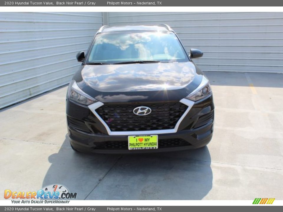 2020 Hyundai Tucson Value Black Noir Pearl / Gray Photo #3