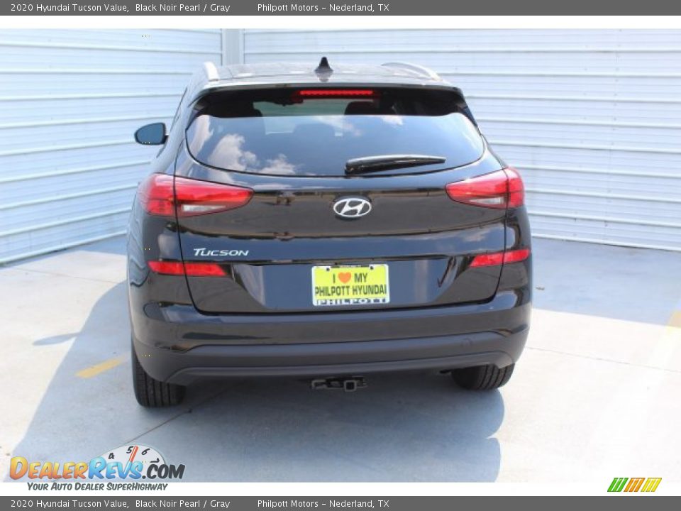 2020 Hyundai Tucson Value Black Noir Pearl / Gray Photo #7