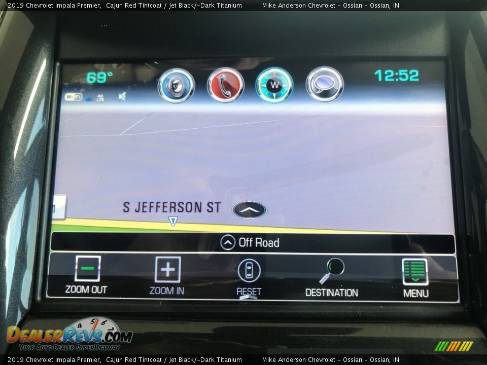 Navigation of 2019 Chevrolet Impala Premier Photo #19