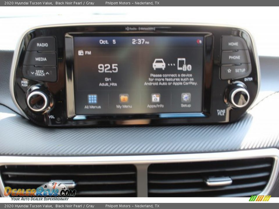 2020 Hyundai Tucson Value Black Noir Pearl / Gray Photo #16
