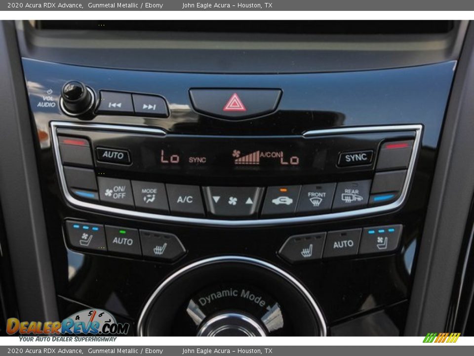 2020 Acura RDX Advance Gunmetal Metallic / Ebony Photo #29