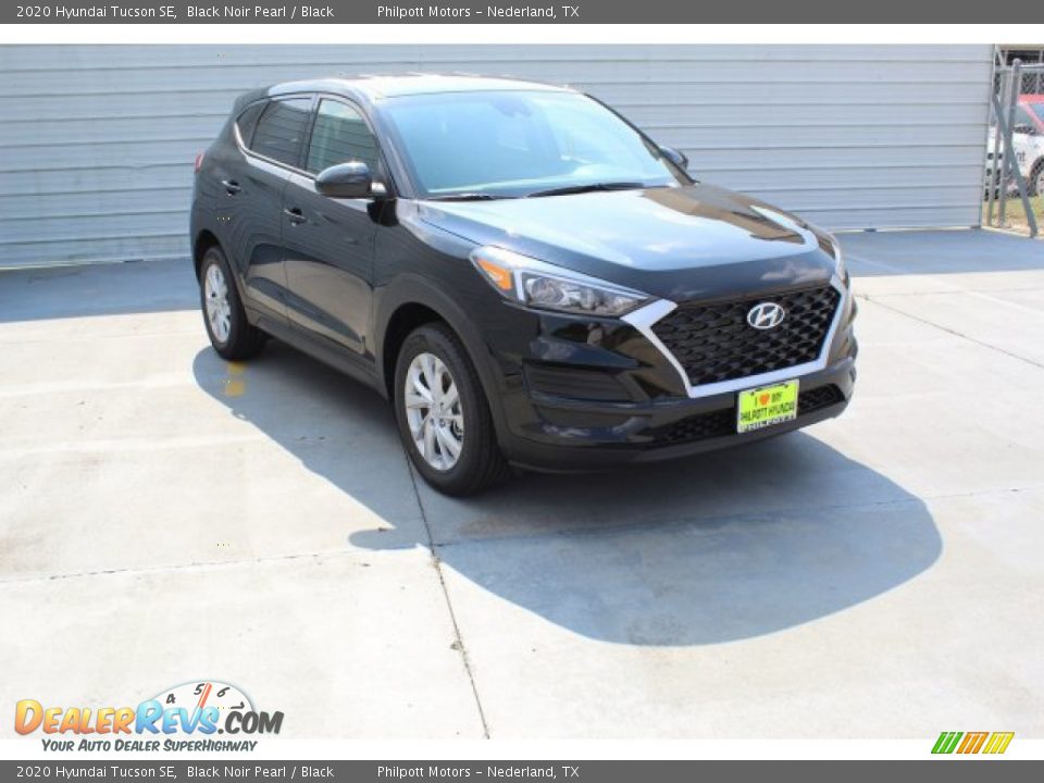 2020 Hyundai Tucson SE Black Noir Pearl / Black Photo #2