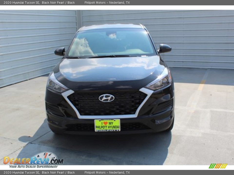 2020 Hyundai Tucson SE Black Noir Pearl / Black Photo #3