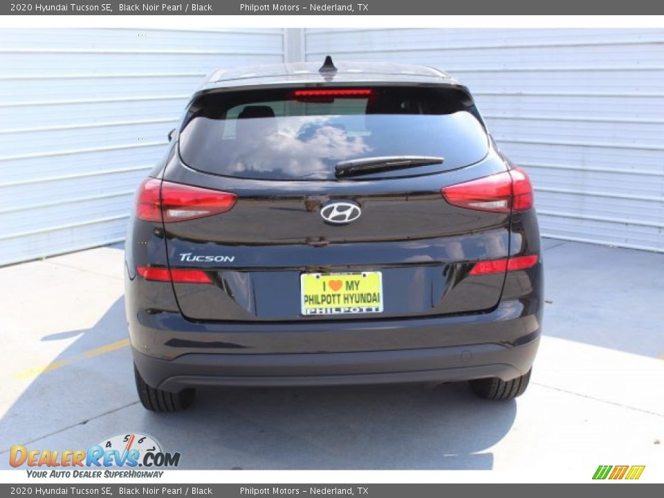 2020 Hyundai Tucson SE Black Noir Pearl / Black Photo #7