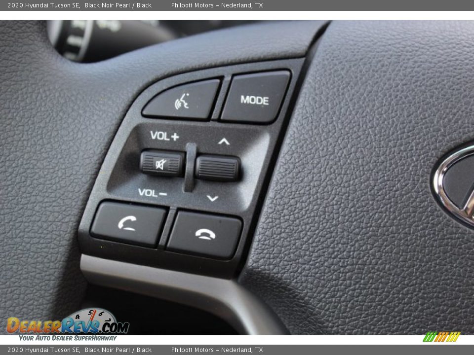 2020 Hyundai Tucson SE Black Noir Pearl / Black Photo #13