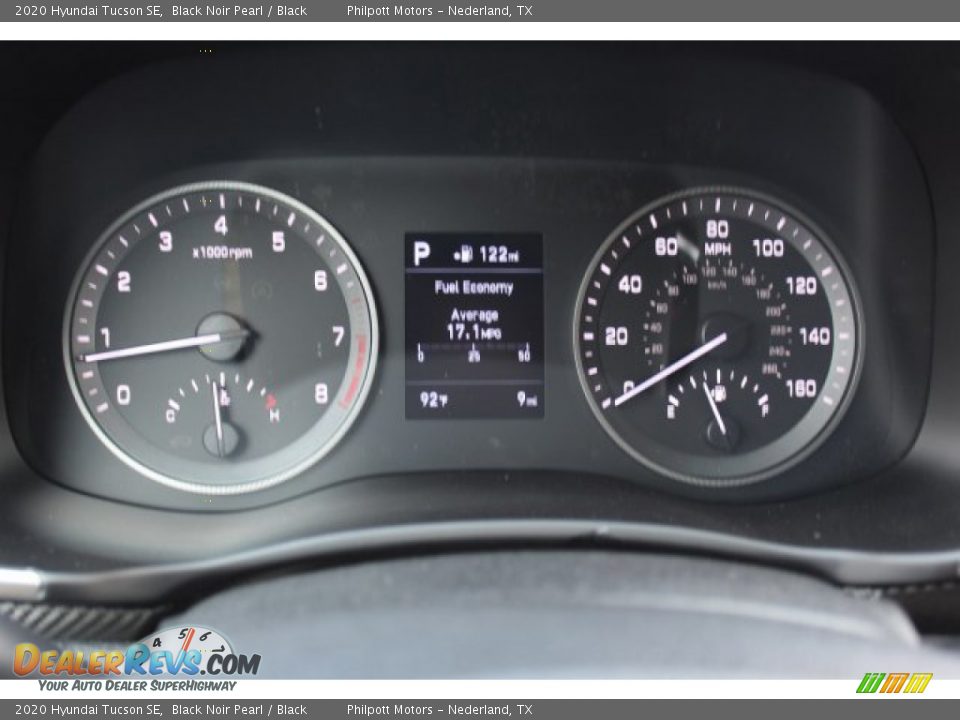 2020 Hyundai Tucson SE Black Noir Pearl / Black Photo #15
