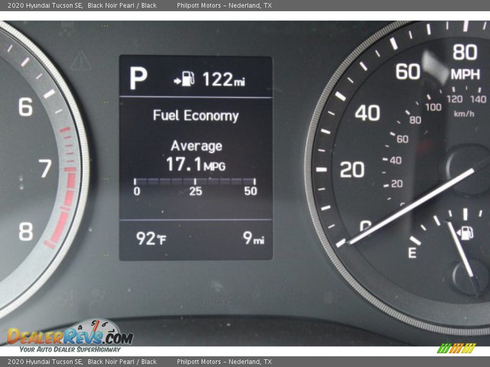 2020 Hyundai Tucson SE Black Noir Pearl / Black Photo #16
