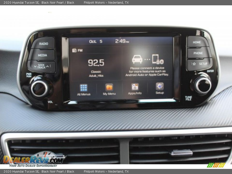 2020 Hyundai Tucson SE Black Noir Pearl / Black Photo #17