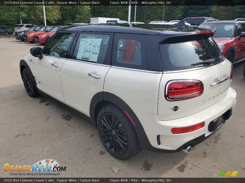 2020 Mini Clubman Cooper S All4 Pepper White / Carbon Black Photo #3