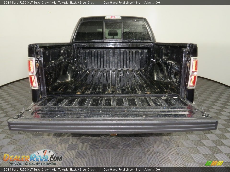 2014 Ford F150 XLT SuperCrew 4x4 Tuxedo Black / Steel Grey Photo #12