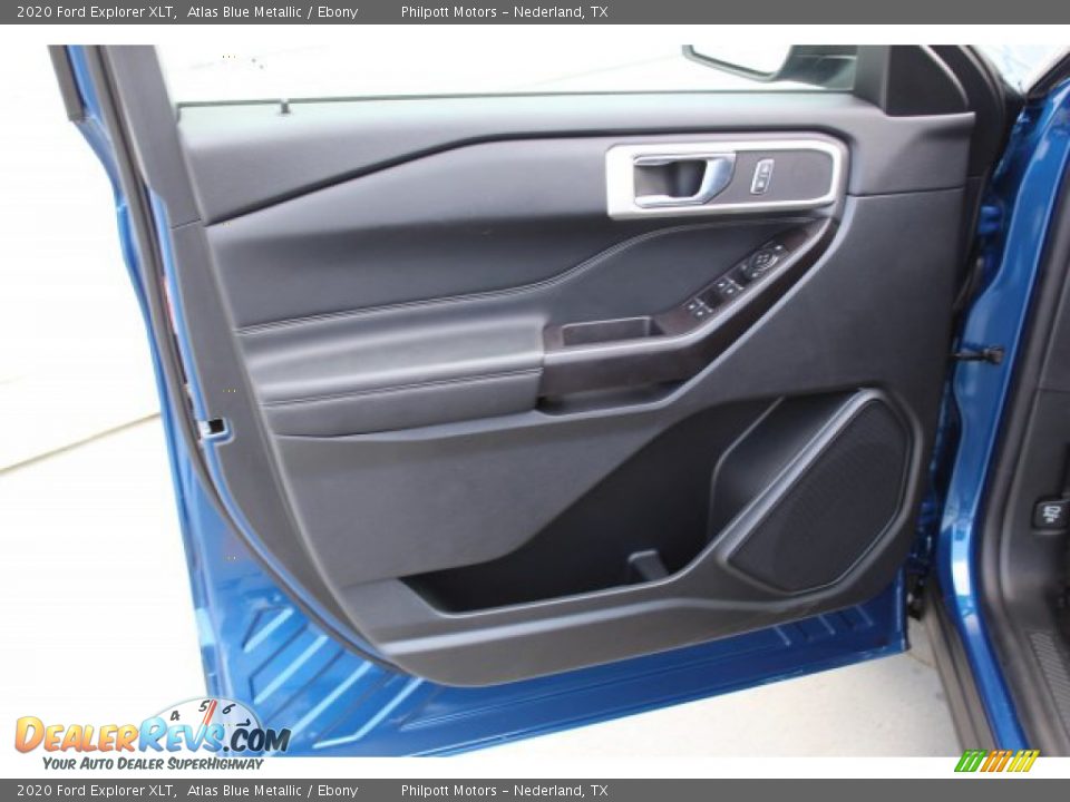 2020 Ford Explorer XLT Atlas Blue Metallic / Ebony Photo #9