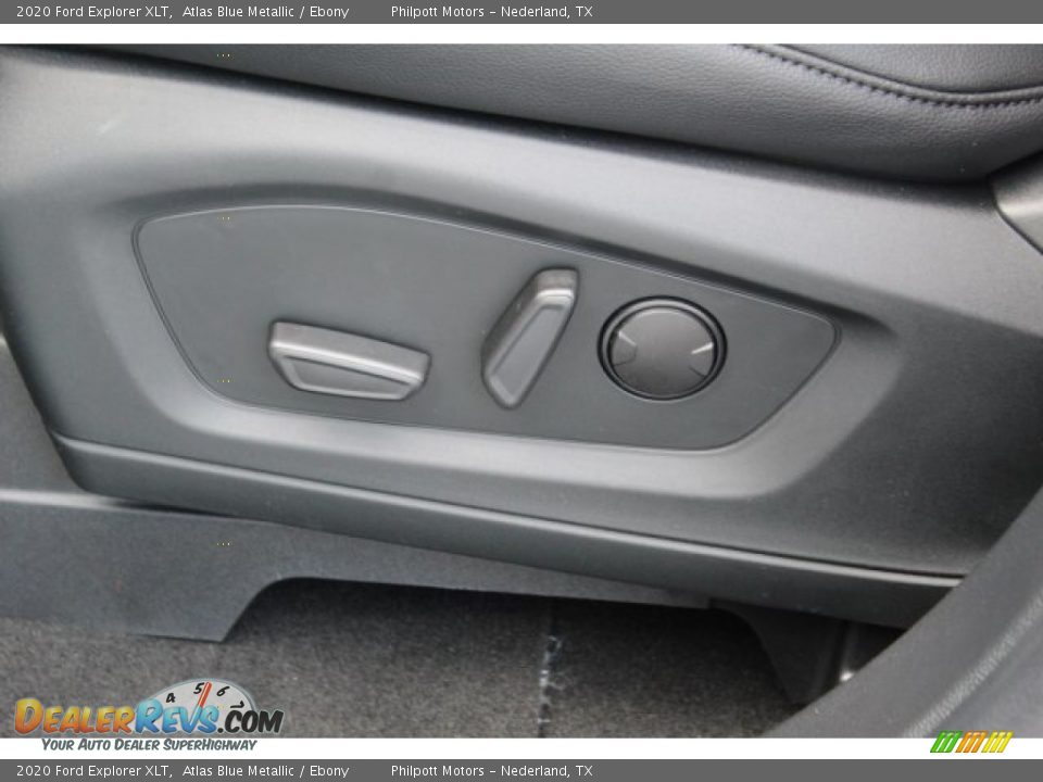 2020 Ford Explorer XLT Atlas Blue Metallic / Ebony Photo #11