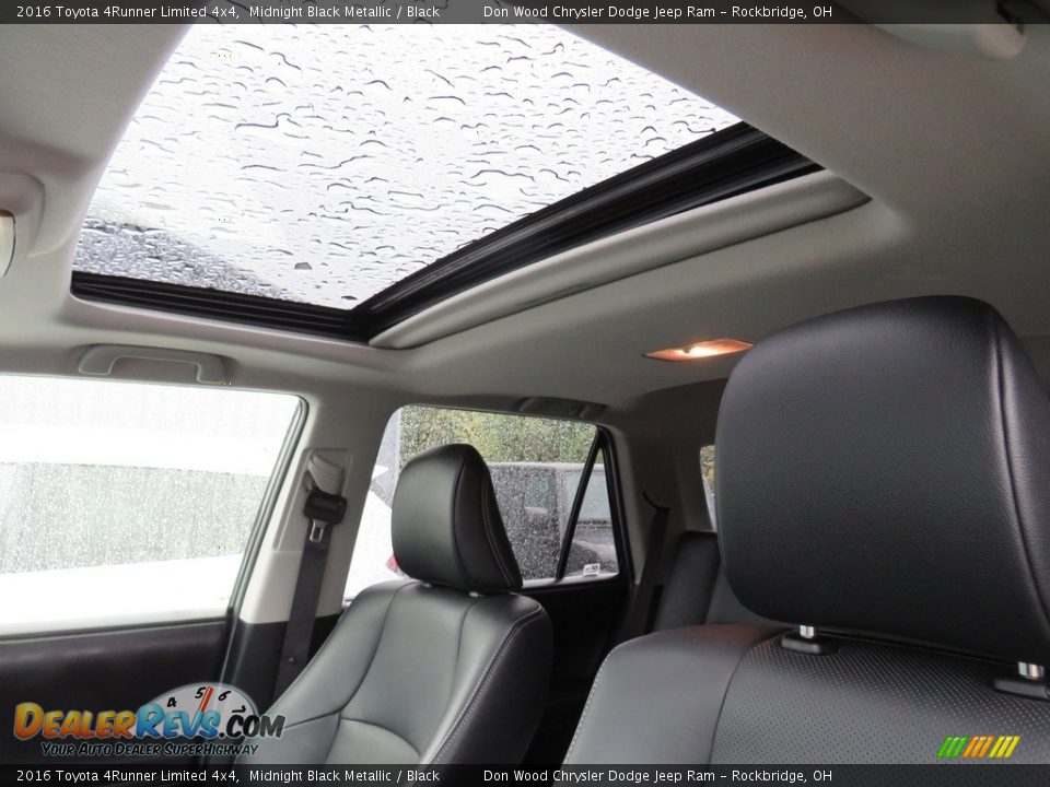 2016 Toyota 4Runner Limited 4x4 Midnight Black Metallic / Black Photo #2