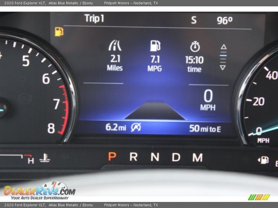 2020 Ford Explorer XLT Atlas Blue Metallic / Ebony Photo #15