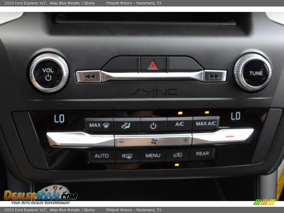 2020 Ford Explorer XLT Atlas Blue Metallic / Ebony Photo #17