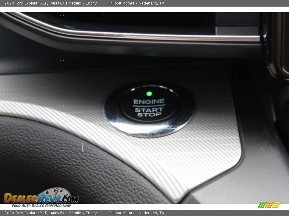 2020 Ford Explorer XLT Atlas Blue Metallic / Ebony Photo #18