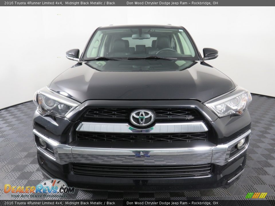 2016 Toyota 4Runner Limited 4x4 Midnight Black Metallic / Black Photo #6