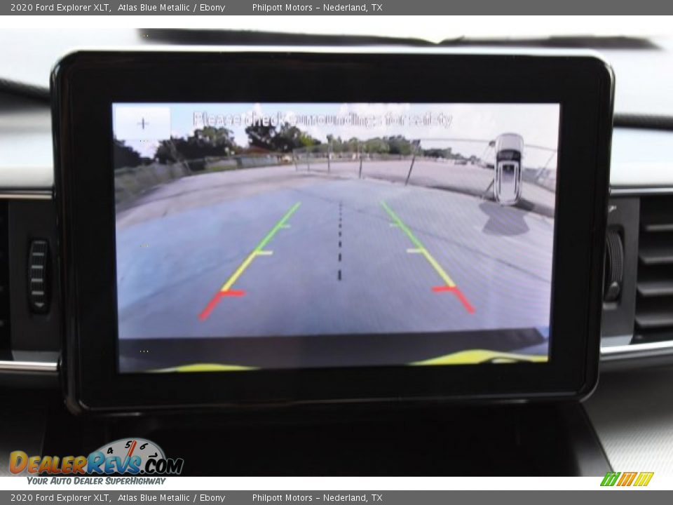 2020 Ford Explorer XLT Atlas Blue Metallic / Ebony Photo #19