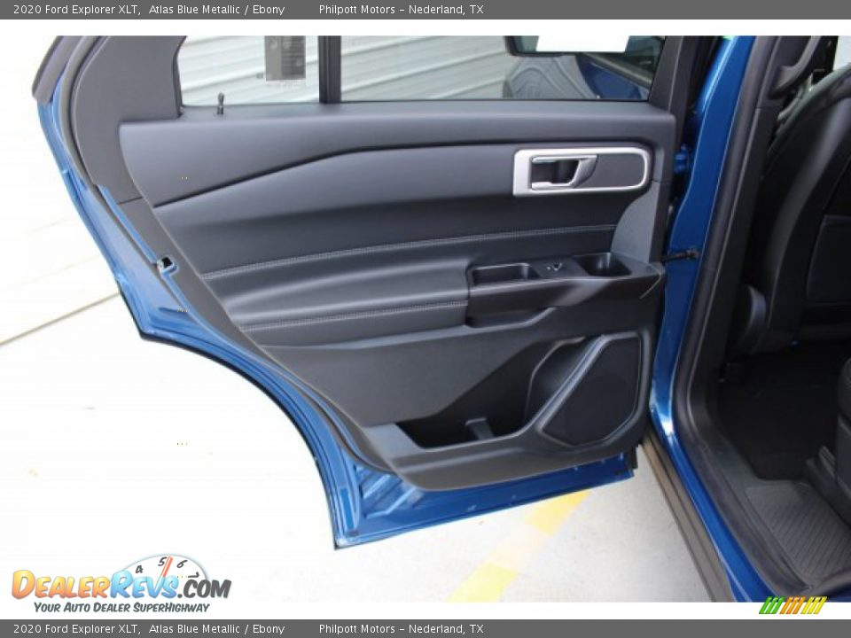 2020 Ford Explorer XLT Atlas Blue Metallic / Ebony Photo #20