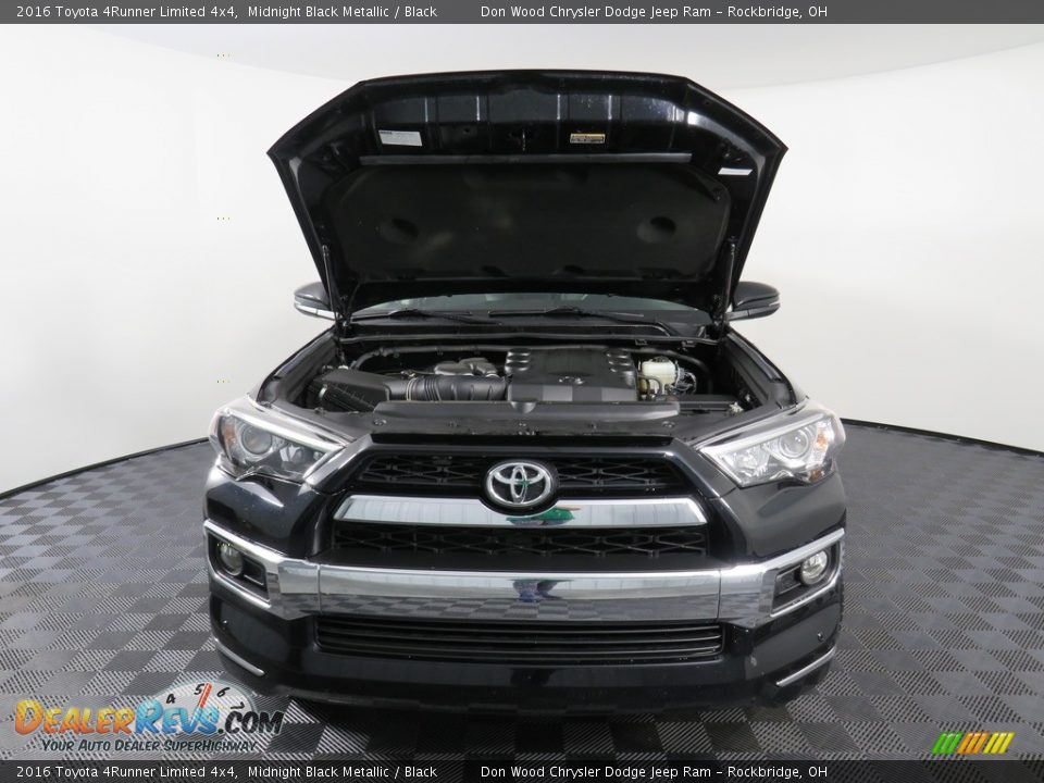 2016 Toyota 4Runner Limited 4x4 Midnight Black Metallic / Black Photo #7