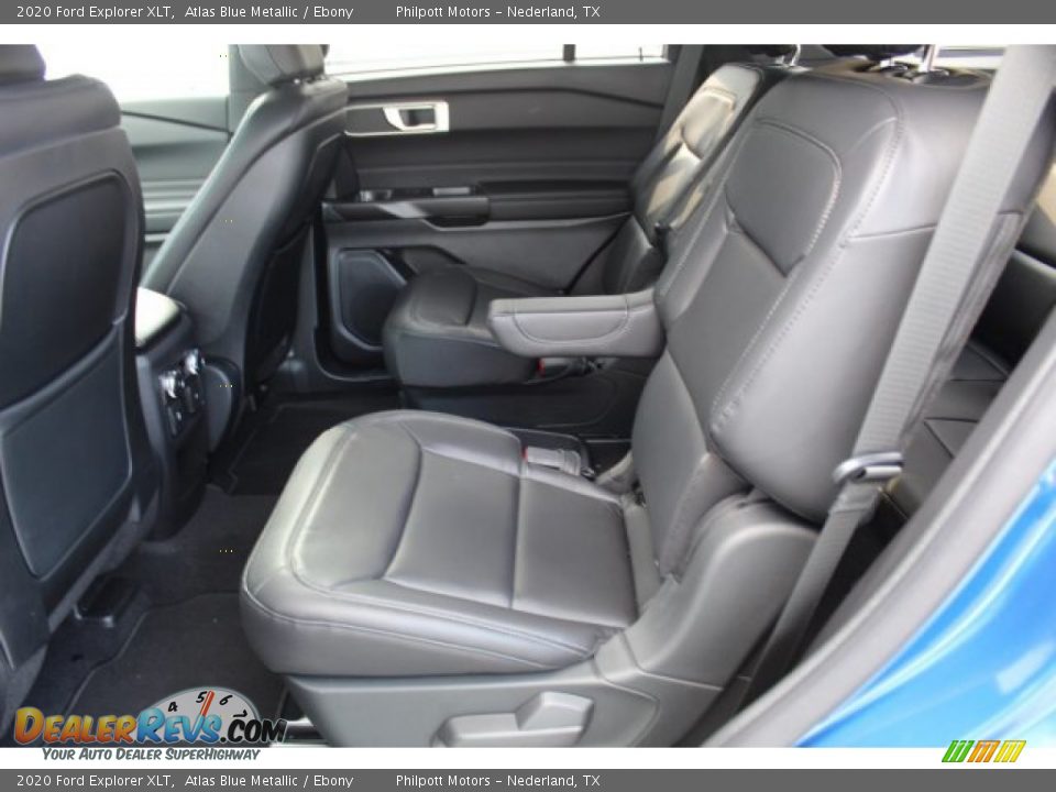 2020 Ford Explorer XLT Atlas Blue Metallic / Ebony Photo #21