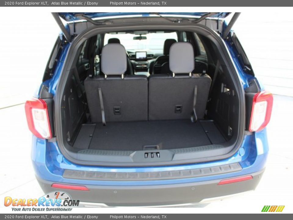 2020 Ford Explorer XLT Atlas Blue Metallic / Ebony Photo #25