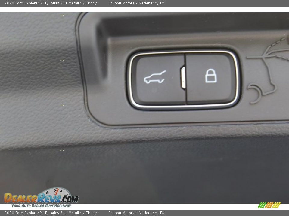 2020 Ford Explorer XLT Atlas Blue Metallic / Ebony Photo #26