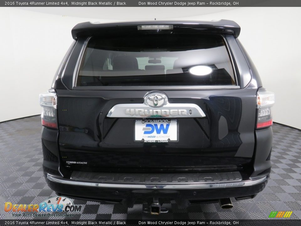 2016 Toyota 4Runner Limited 4x4 Midnight Black Metallic / Black Photo #13